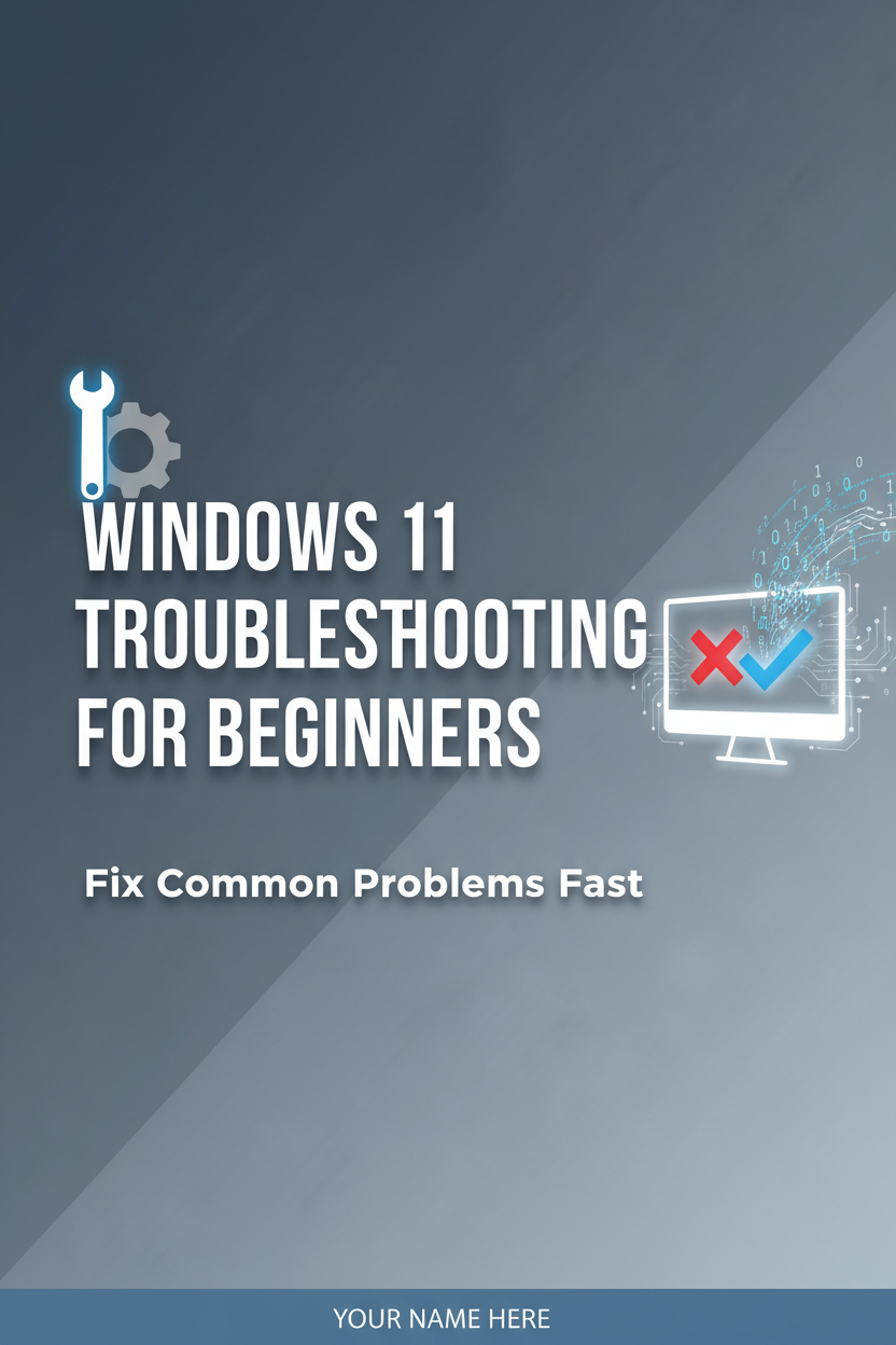 Windows 11 Troubleshooting for Beginners: Fix Common Problems Fast
