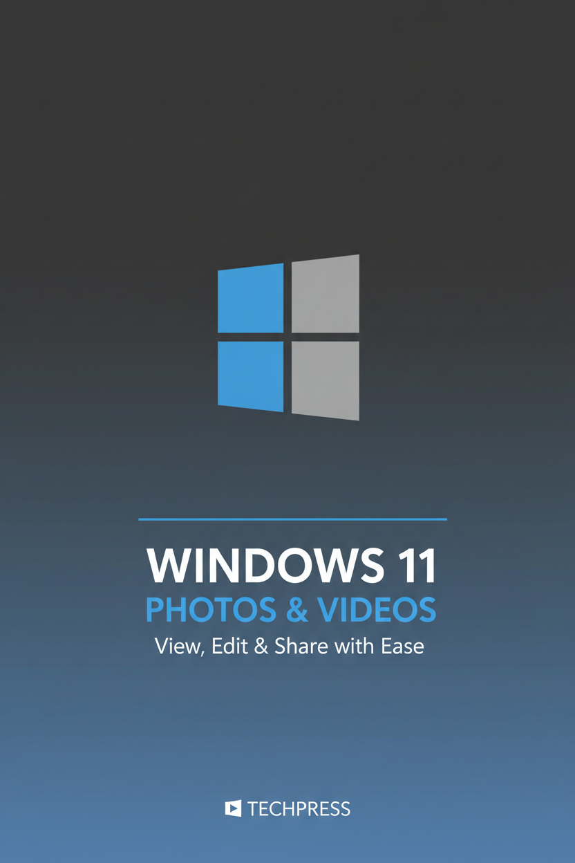 Windows 11 Photos & Videos: View, Edit & Share with Ease