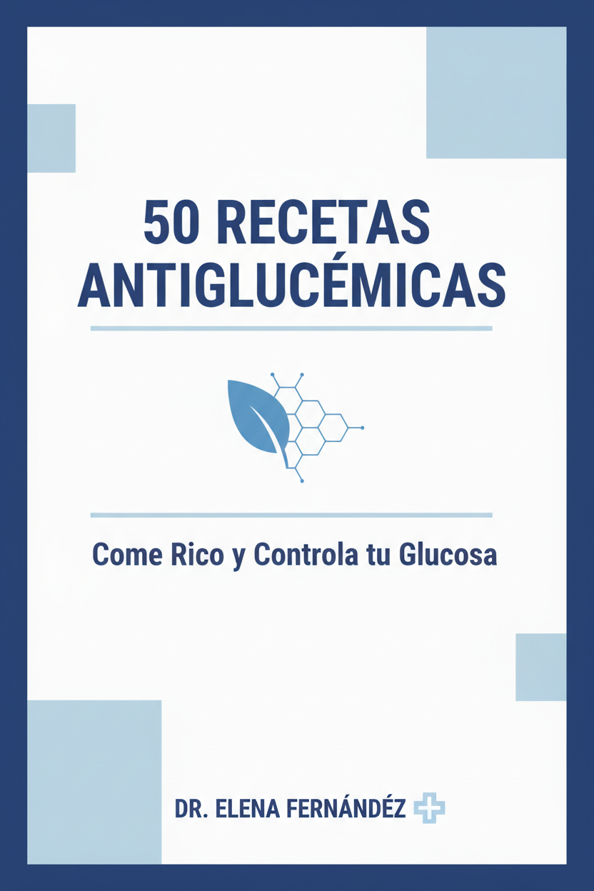 50 Recetas Antiglucémicas: Come Rico y Controla tu Glucosa