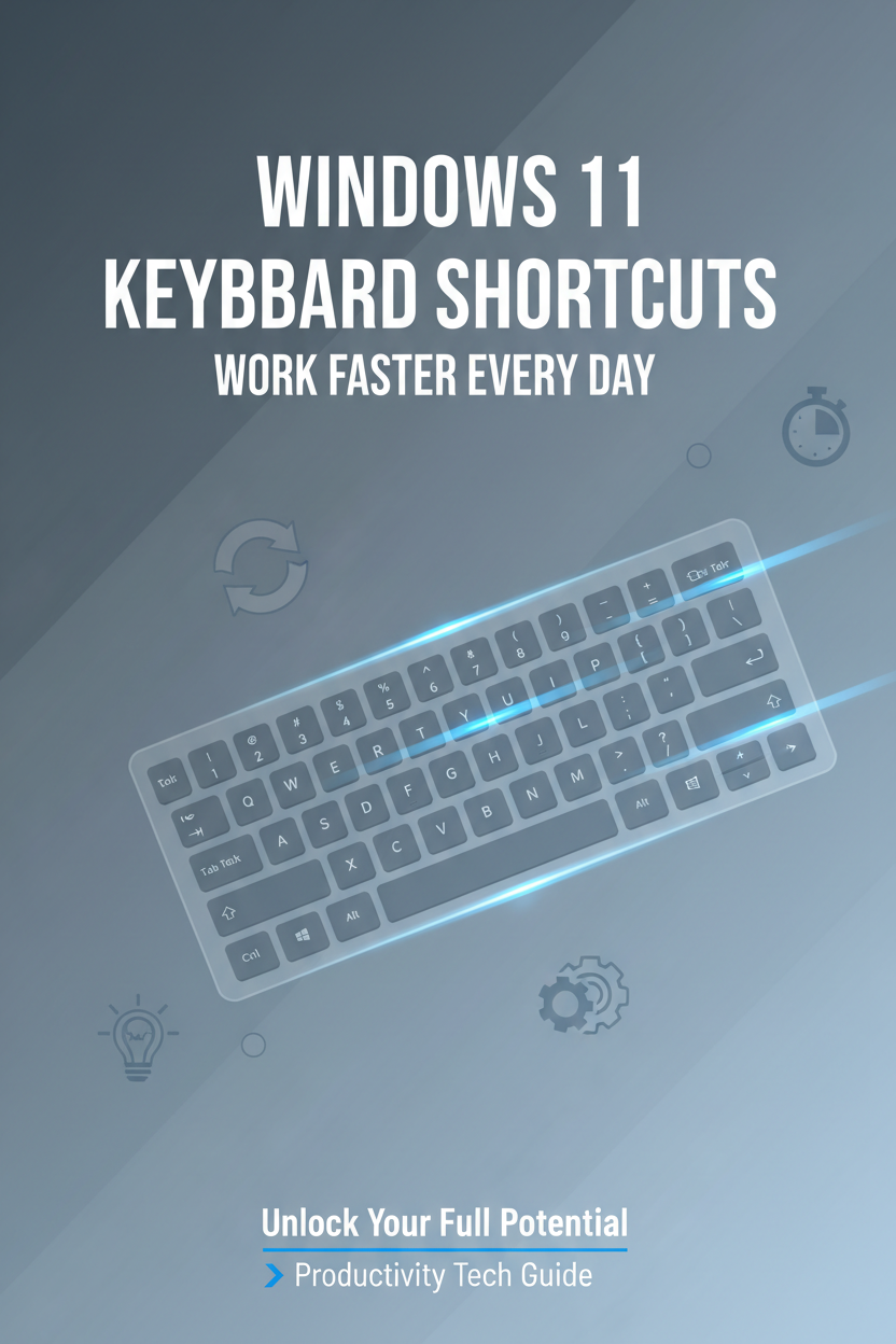 Windows 11 Keyboard Shortcuts: Work Faster Every Day
