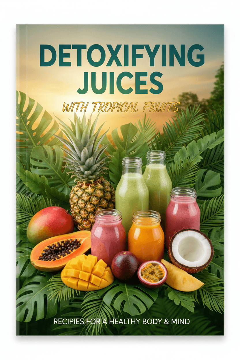 Detoxifying Juices with Tropical Fruits - Ebook Cover