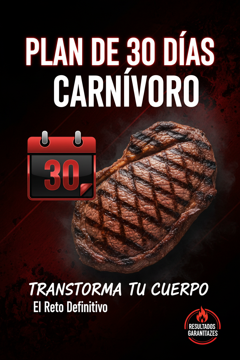 Plan 30 Días Carnívoro Cover