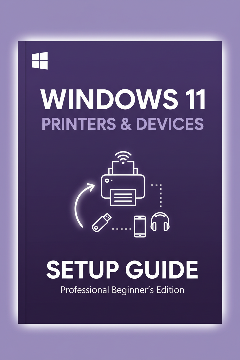 Windows 11 Printers & Devices Cover