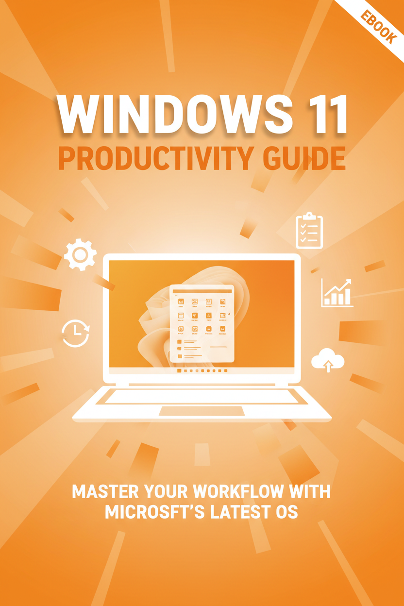Windows 11 Productivity Guide Cover
