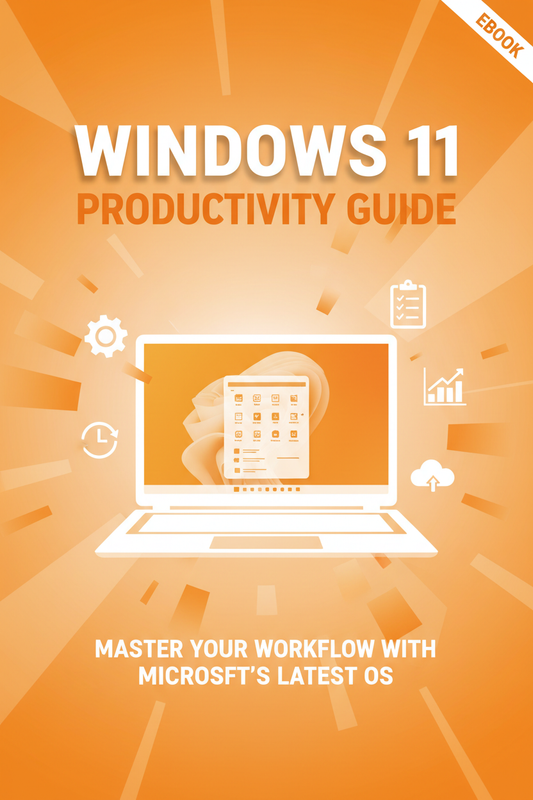 Windows 11 Productivity Guide Cover