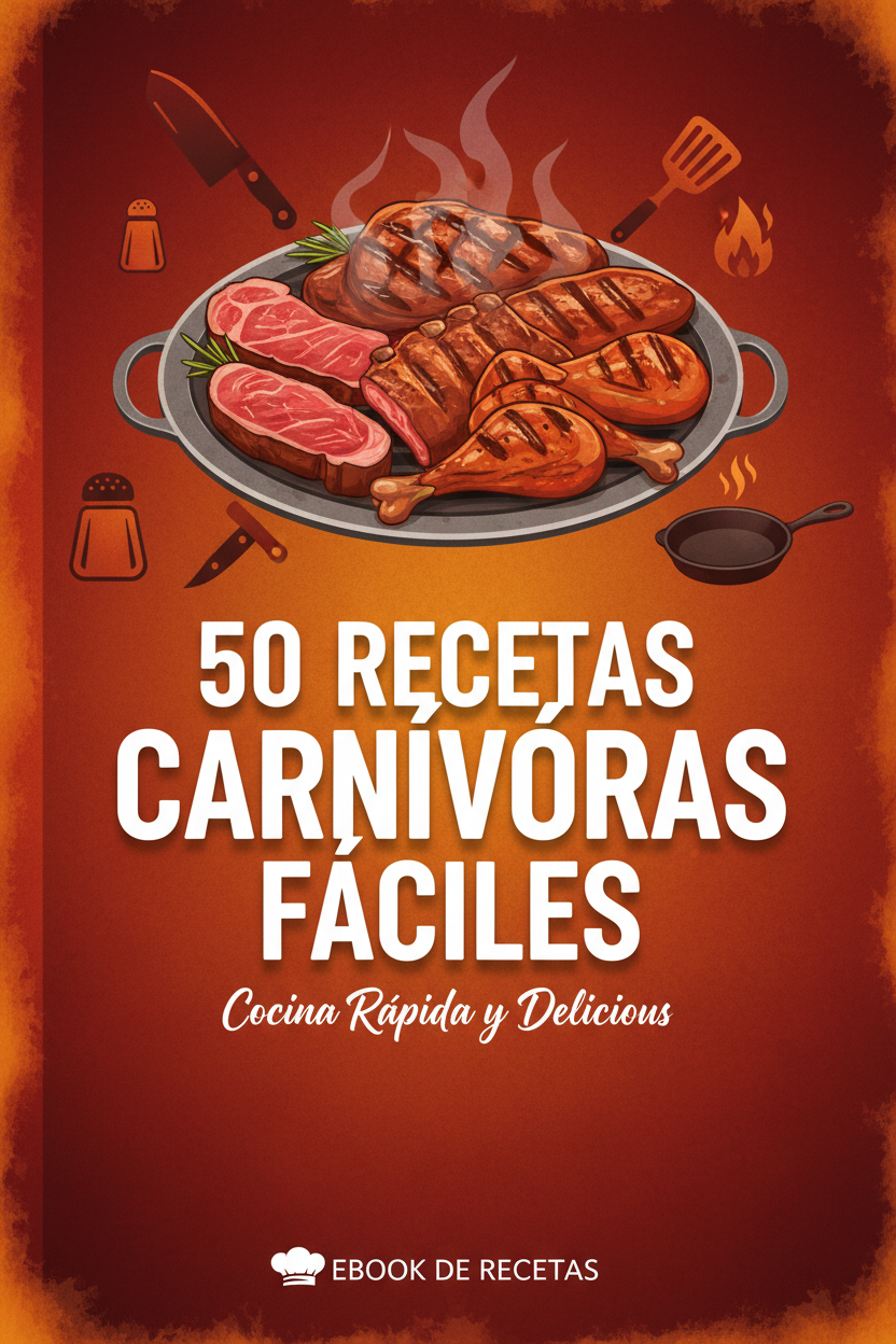 50 Recetas Carnívoras Cover