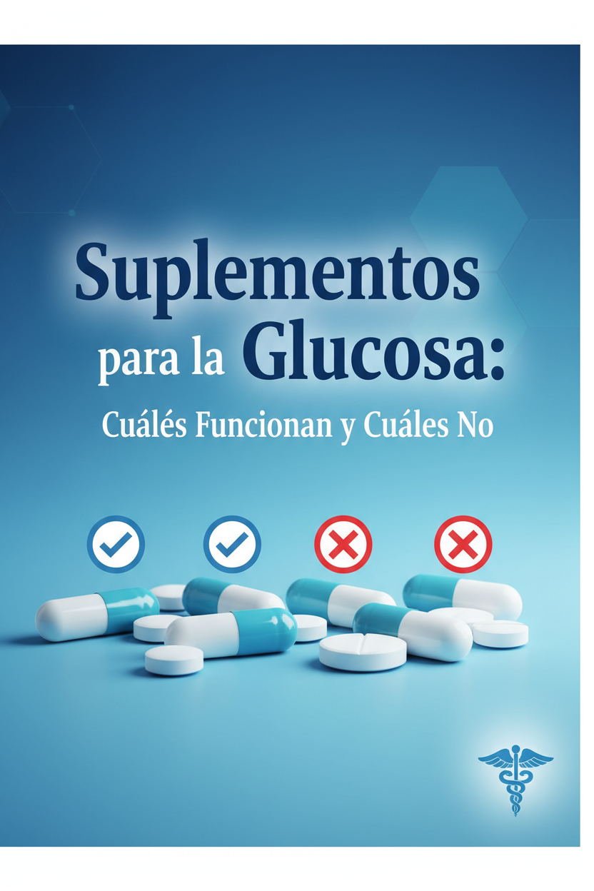 Suplementos para la Glucosa: Cuáles Funcionan y Cuáles No
