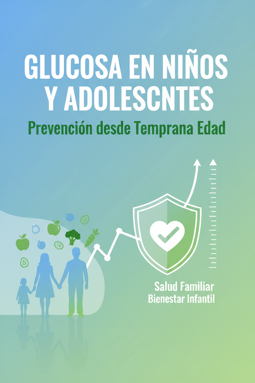 Glucosa en Niños y Adolescentes: Prevención desde Temprana Edad