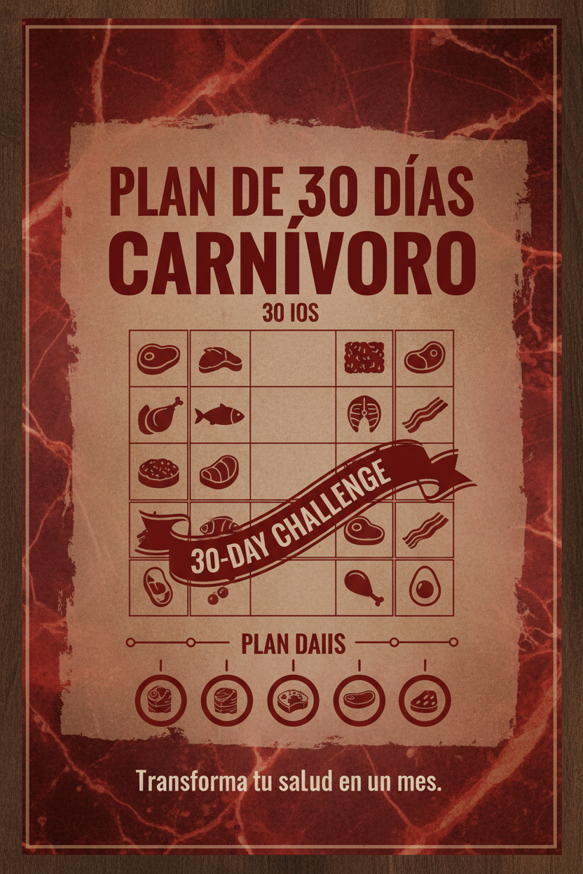 Plan de 30 Días Carnívoro